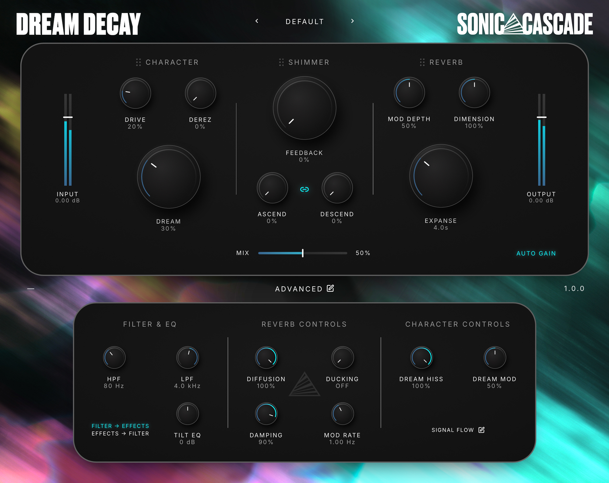 DREAM DECAY plugin interface